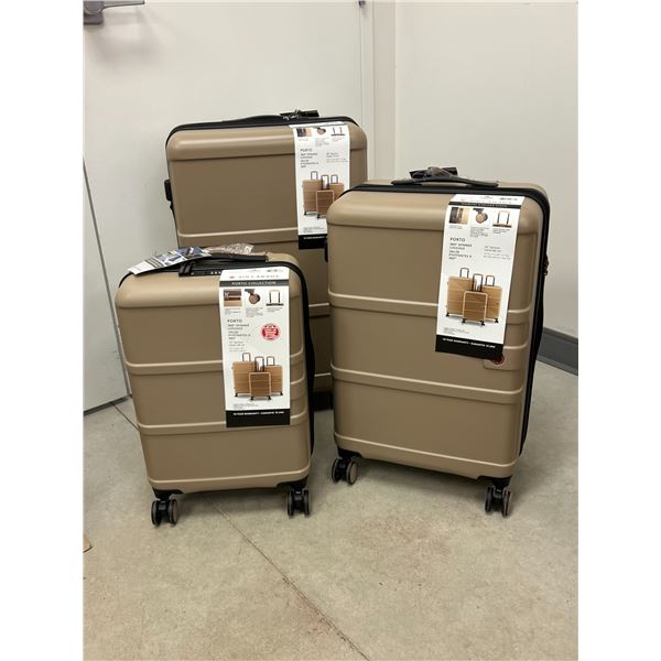 New with Tags 3 Pc Air Canada Luggage Suitcase Set - see photos for size and details