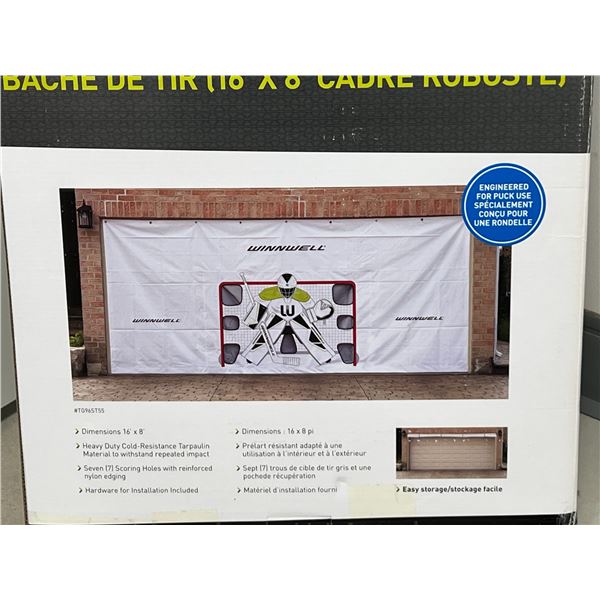 Winnwell Hockey Shooting Tarp 16x8' - looks new in box - see all photos
