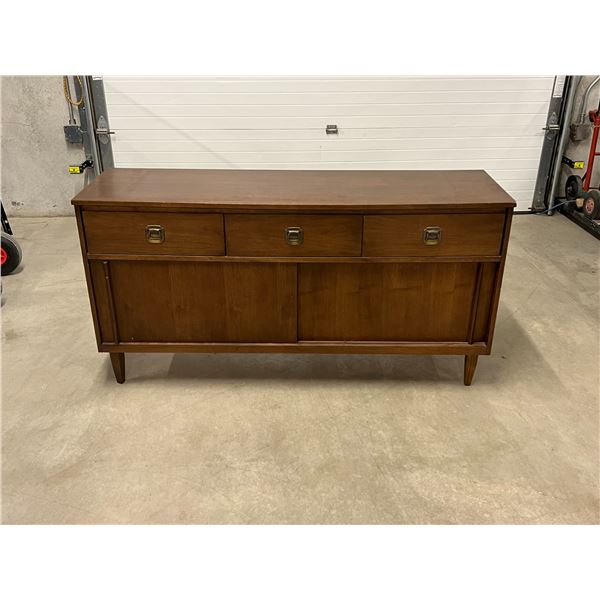 Mid Century Sideboard / Credenza - Approx: 60.5x17.75" & 31.5"T