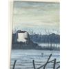 Image 3 : 2 Artist Signed Prairie Scene Framed Art Pieces - Approx: 10.25x12.25"