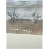 Image 5 : 2 Artist Signed Prairie Scene Framed Art Pieces - Approx: 10.25x12.25"