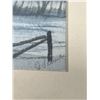 Image 6 : 2 Artist Signed Prairie Scene Framed Art Pieces - Approx: 10.25x12.25"