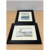 Image 7 : 2 Artist Signed Prairie Scene Framed Art Pieces - Approx: 10.25x12.25"