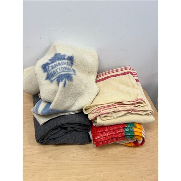 AS IS: 4 Wool Blankets