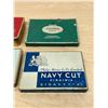 Image 4 : 4 Vintage Cigarette Tins & Pin Up Lighter - see photos