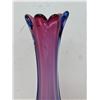 Image 3 : Nice Purple / Blue Art Glass Vase 11.25"