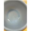 Image 5 : 6" Fire King Jadite Swirl & 7" Pyrex Delphite Blue Mixing bowl - no chips but well used
