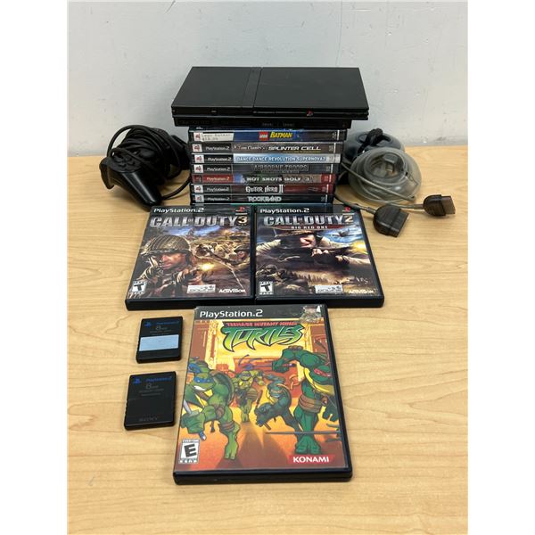 Sony PlayStation 2 PS2 Bundle - see all photos, not tested