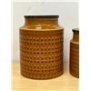 Image 2 : 2 Hornsea (England) Saffron Storage Canisters - Larger Approx: 8"T 6"W