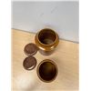 Image 4 : 2 Hornsea (England) Saffron Storage Canisters - Larger Approx: 8"T 6"W