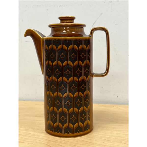 Mid Century Hornsea England Heirloom Coffee Pot / Decanter 9.75"