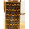 Image 2 : Mid Century Hornsea England Heirloom Coffee Pot / Decanter 9.75"