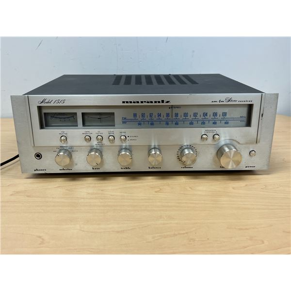 Marantz AM/FM Stereo Receiver Model 1515 - not tested, see all photos