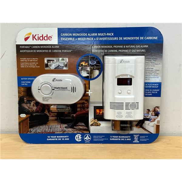 New Sealed Kidde Carbon Monoxide Alarms - see all photos
