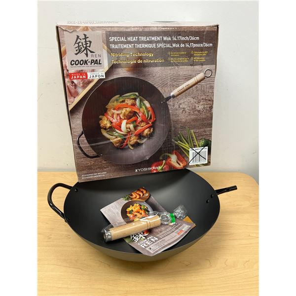 Cook-Pal Special Heat Treatment Wok 36CM see all photos