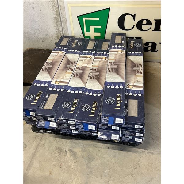 Approx 360 Square Feet Grey Oak Luxuria SPC Rigid Core Luxury Vinyl Flooring