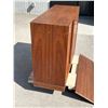 Image 3 : Mid Century Storage Cabinet with Adjustable Shelf - Approx: 37.5x14" & 29"T
