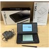 Image 2 : Black Nintendo DS Lite with Charger, box and Booklet - not tested, see all photos