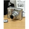 Image 2 : Canon Power Shot A550 Digital Camera 7.1 megapixel 4X Zoom with accessories