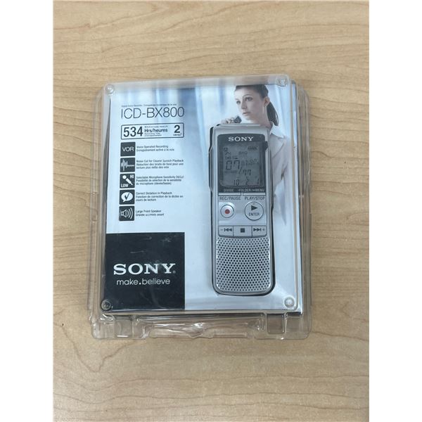 Sony IC Recorder ICD-BX800 (open box, might be new) See all photos, not tested
