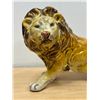 Image 2 : Italian (Terracotta??) Lion Sculpture - Approx: 9"W 6.5"T