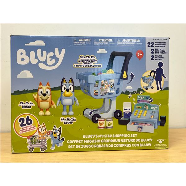 Bluey Bluey's My Size Shopping Set - Play set - looks new / sealed