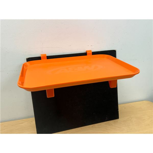 A&W Car Hop Window Mount Serving Tray - about 16.5x13" see all photos