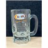 Image 2 : 3 Heavy Thick Glass A&W Root Beer Mugs tallest 6"
