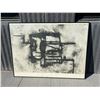 Image 1 : Signed Artist Proof "Crematorium" LARGE Approx: 48.25x36.5"