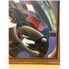 Image 4 : Original Abstract Art on Canvass - Unknown Artist - Approx: 24x28"