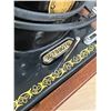 Image 14 : Time Capsule Singer Sewing Machine in Wooden Case with Key