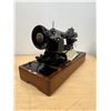 Image 8 : Time Capsule Singer Sewing Machine in Wooden Case with Key