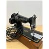 Image 9 : Time Capsule Singer Sewing Machine in Wooden Case with Key