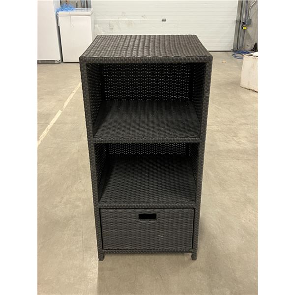 Outdoor Patio / Deck Shelf with Drawer - Approx: 22x22" & 44.5"T