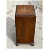 Image 5 : Antique Deco Side Table with Drawer - Approx: 13.5x12" & 24"T