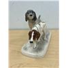 Image 2 : Hertwig Katzhutte (Germany) English Pointer Dogs Figurine Approx: 11.5"W 7.5"T