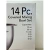 Image 2 : 18/8 Stainless Steel Covered Mixing Bowl Set