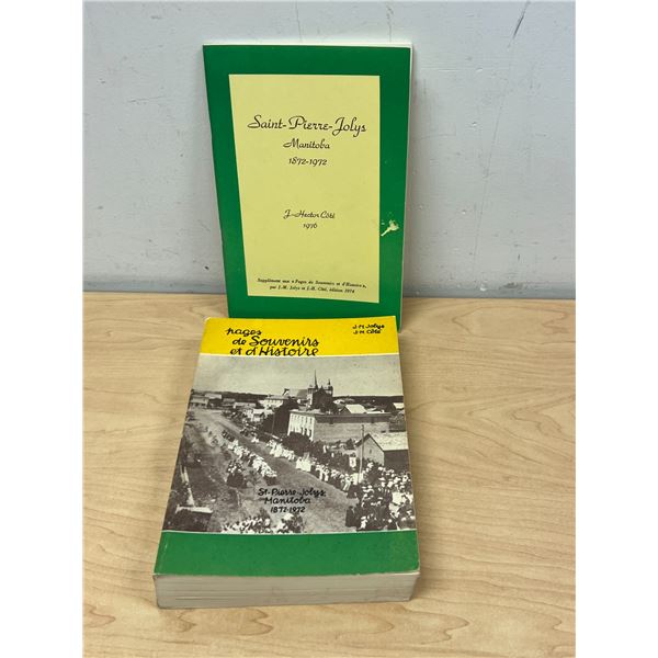Saint-Pierre-Jolys Manitoba History Books (French) see all photos