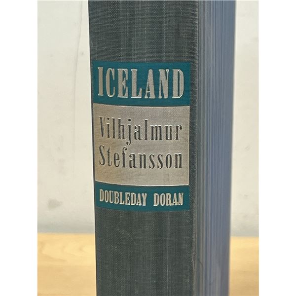 1939 Vilhjalmur Stefansson Iceland Book - looks intact and complete, see photos