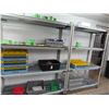 Image 1 : Cambros, Bus Pans, Supplies on Rack