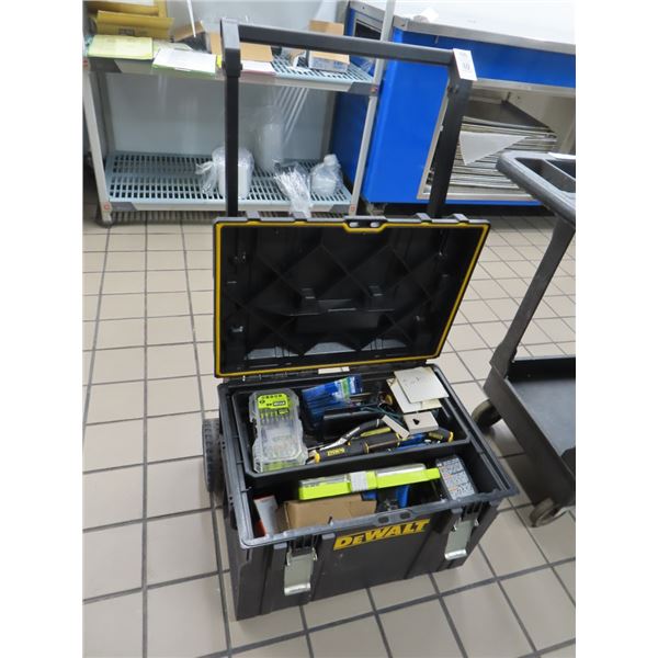 Dewalt Portable Tool Tote w/Tools, Ryobi Cordless