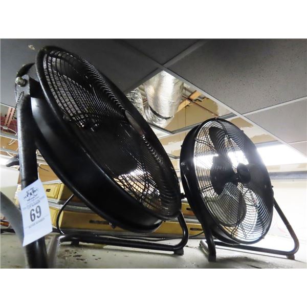 Black Drum Fans - 2