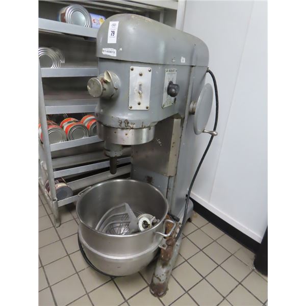 Hobart 60 Qt. Mixer w/Bowl/Whip/Paddle - # H6001HP1PH