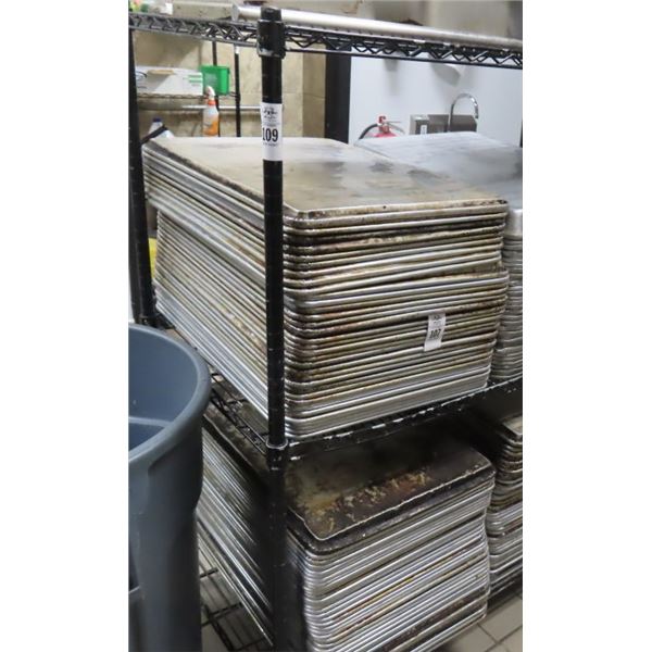 4-Stack Approx. 40 Full Sheet Pans - 4 X $