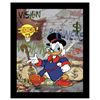 Image 1 : Exclusive Artist "George Davis" Fine Art Giclee Canvas ''Scrooge McDuck Idea to Success'' Hand Signe
