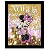 Image 1 : Exclusive Artist "George Davis" Fine Art Giclee Canvas ''Minnie on Vogue Cover'' Hand Signed - Ships