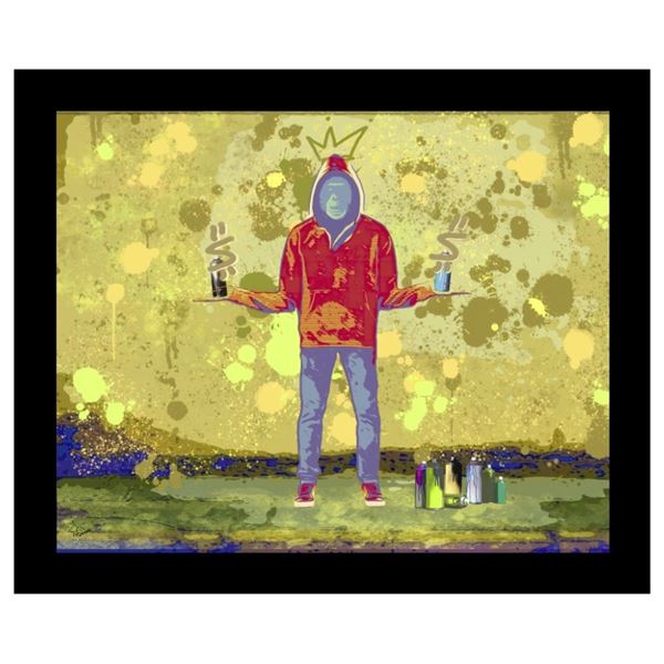 Exclusive Artist "George Davis" Fine Art Giclee Canvas ''The Art of Being Me'' Hand Signed - Ships i