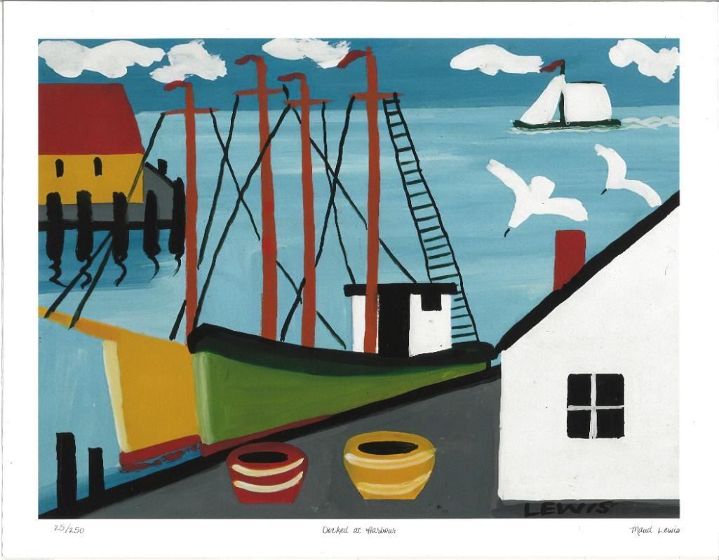 MAUD LEWIS -Canadian Folk Artist - Nova Scotia - Fine Art Giclee - Team ...