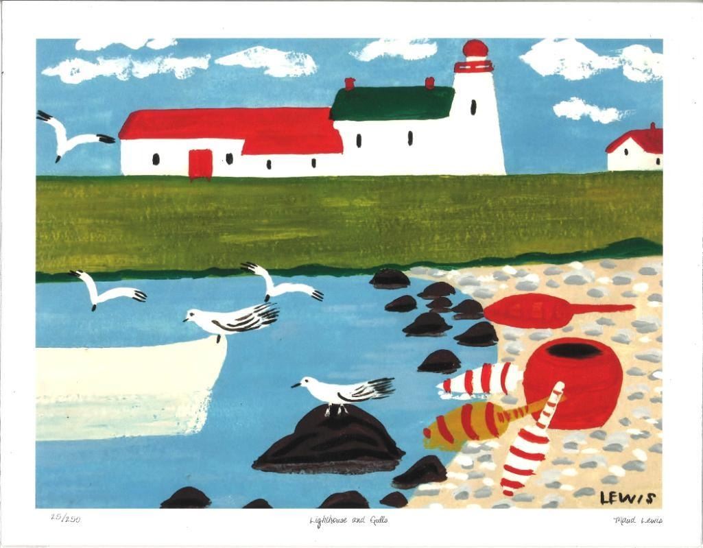 MAUD LEWIS -Canadian Folk Artist - Nova Scotia - Fine Art Giclee - Team ...