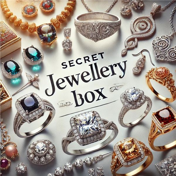 Secret Jewellery Box -Bidder Will receive One Jewellery Item, See Note*